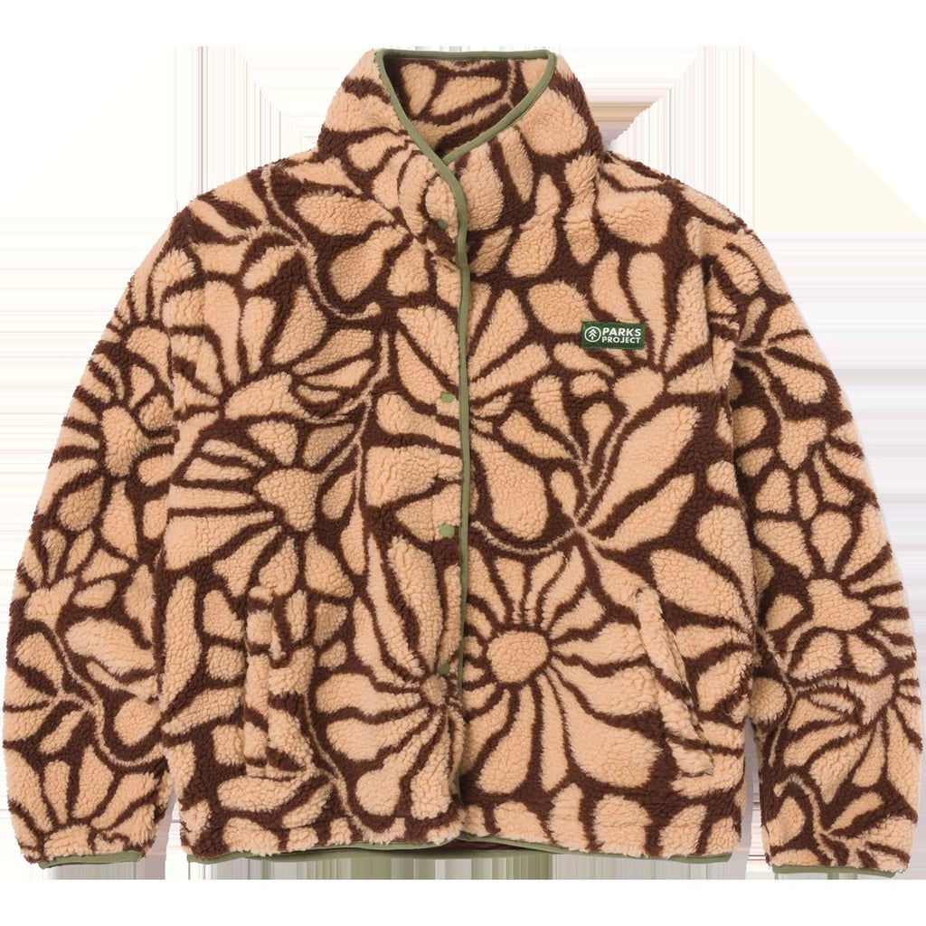 Women's Desert Wildflowers Fleece Jacket
