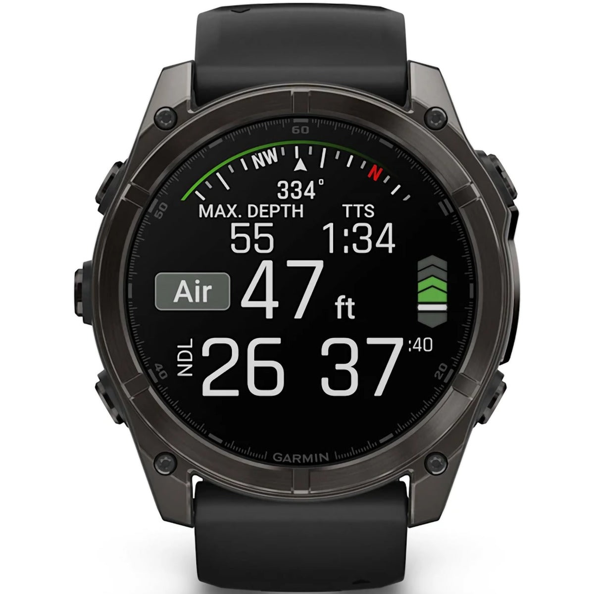 Fenix 8 Sapphire 51mm Amoled - Carbon Gray