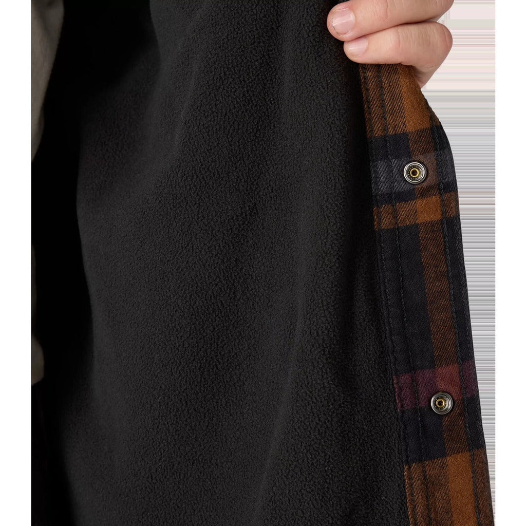 Carhartt Men's Relaxed Fit Flannel Fleece-Lined Shirt Jacket
