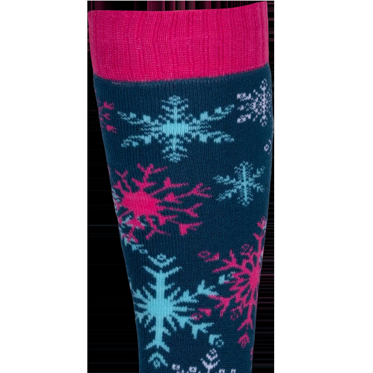 Youth Snowflake Mid Volume Sock