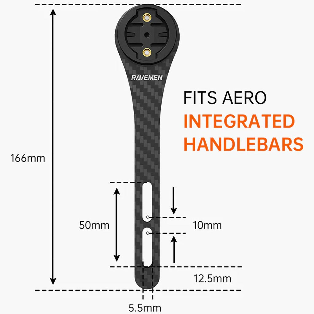 Ravemen Out-front Mount Garmin