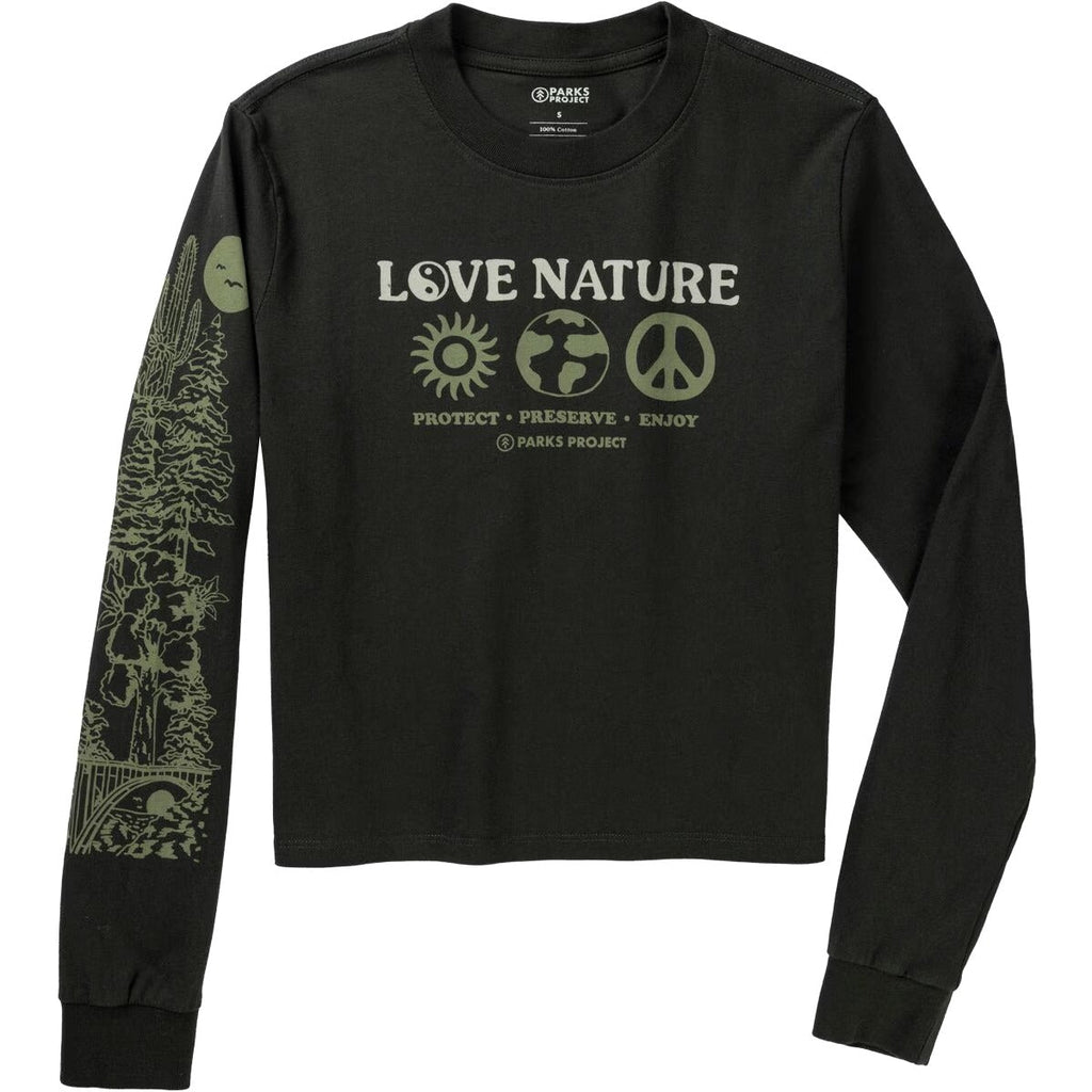 Women's Love Nature Boxy Long Sleeve