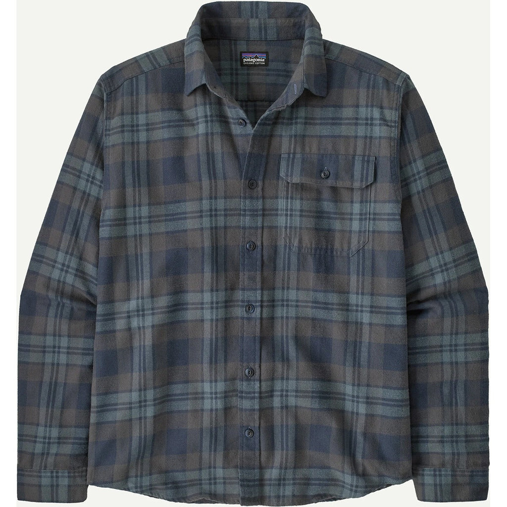 Men's Long-Sleeved Lightweight Fjord Flannel Shirt