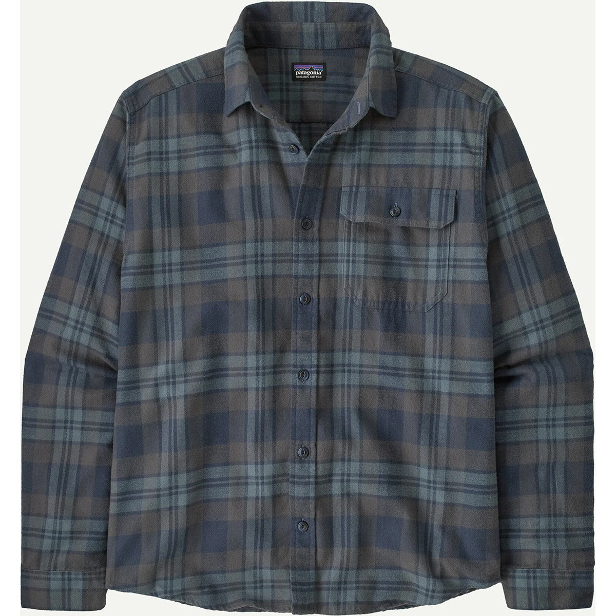 Men's Long-Sleeved Lightweight Fjord Flannel Shirt