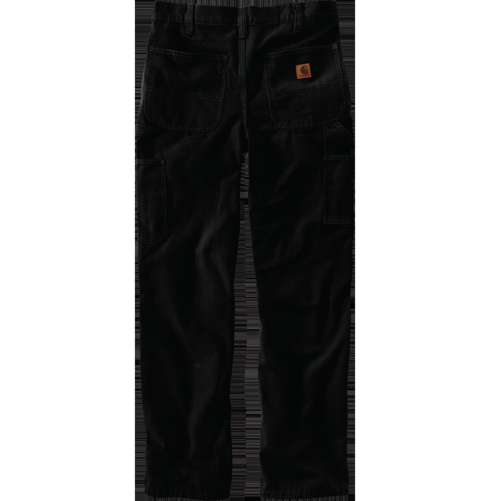 Men's Loose Straight Washed Duck Lined Pant