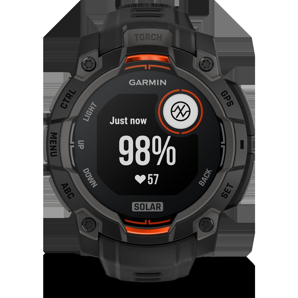 Instinct 3 Solar 45mm Black