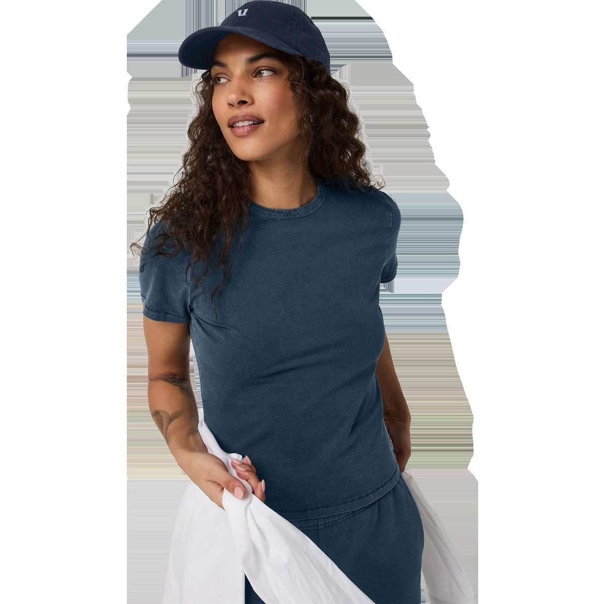 Women's Feather Classic Tee - Garment Dye