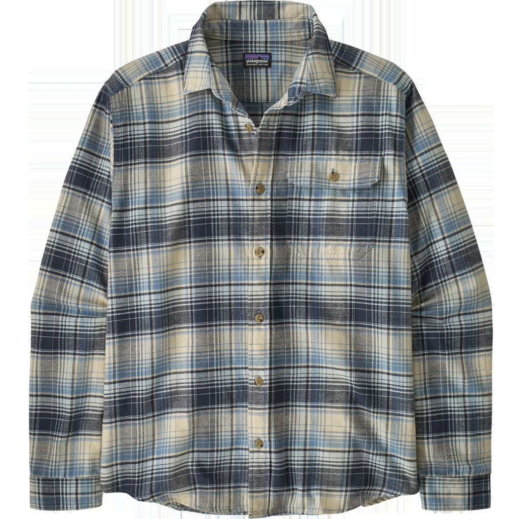 Men's Long-Sleeved Lightweight Fjord Flannel Shirt