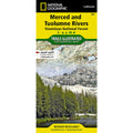 Merced and Tuolumne Rivers Map: Stanislaus National Forest