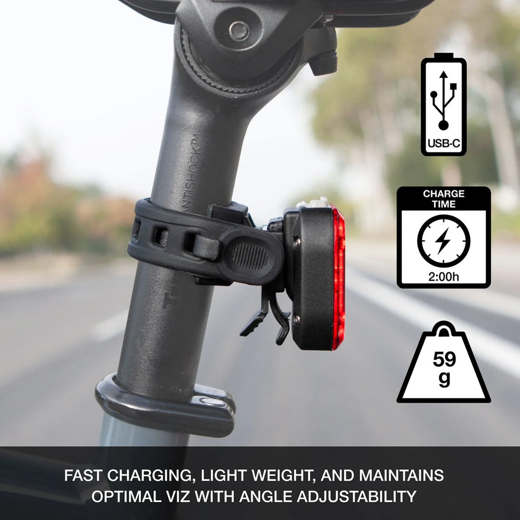Lumina Micro 950 and Vmax+ 180 Combo Front and Rear Light Set