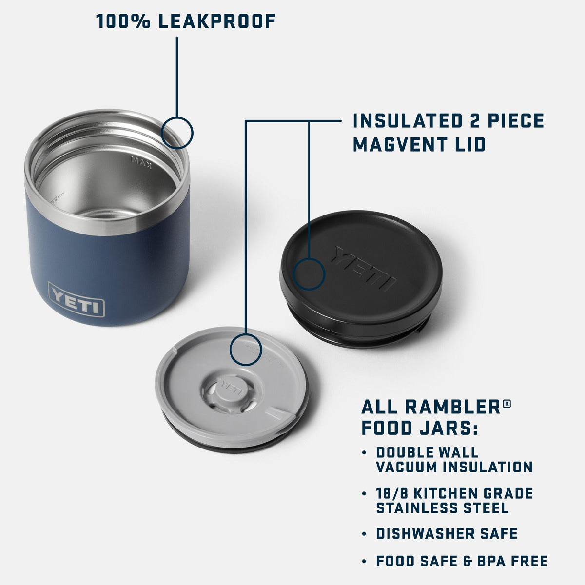 Rambler 8 oz Food Jar