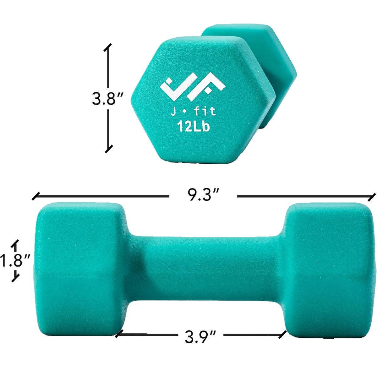 Neoprene Dumbbell 12 lb