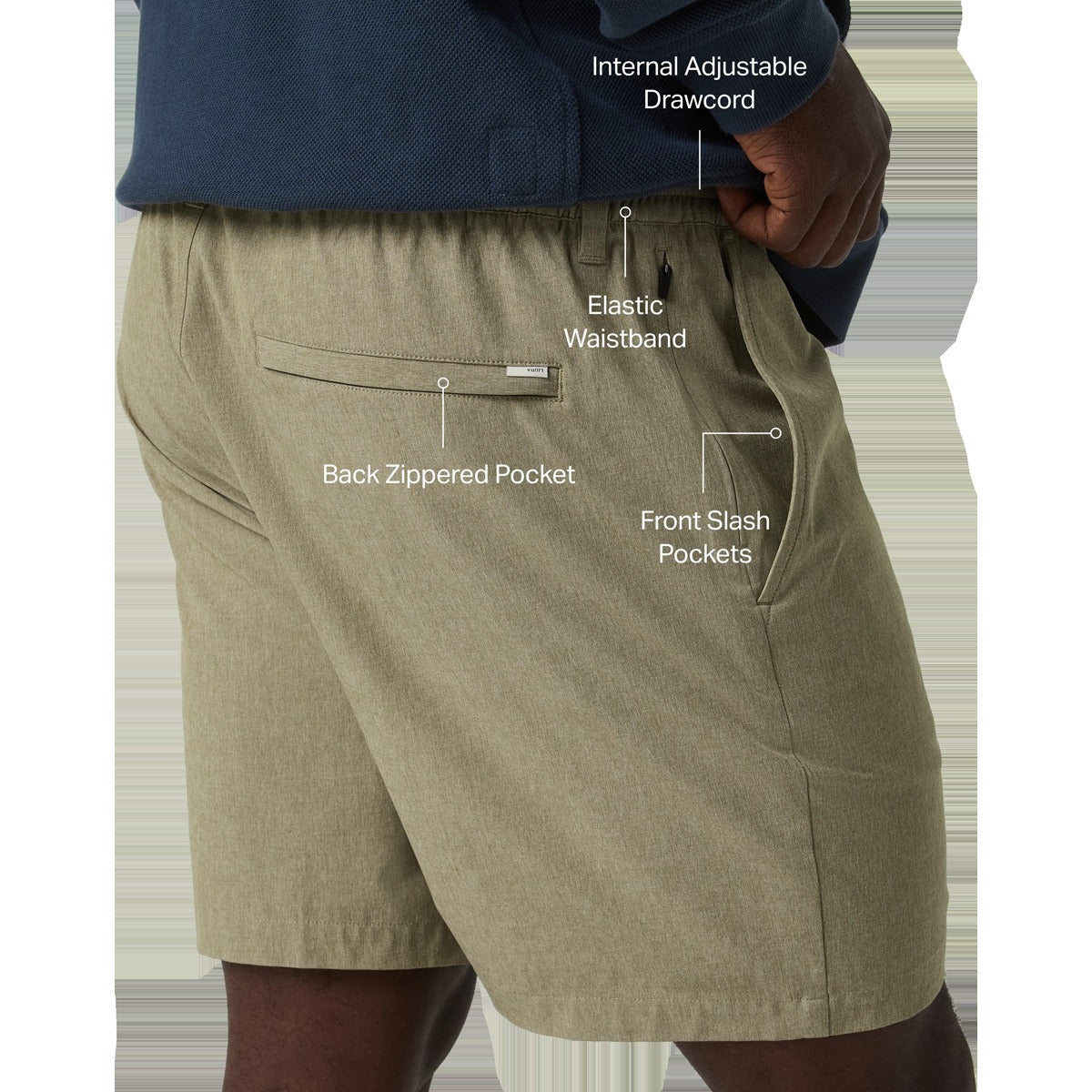 Men's Aim E-Waist Short Classic 7"