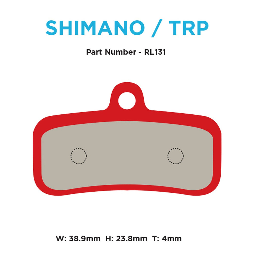 Shimano 4-piston ALL Red