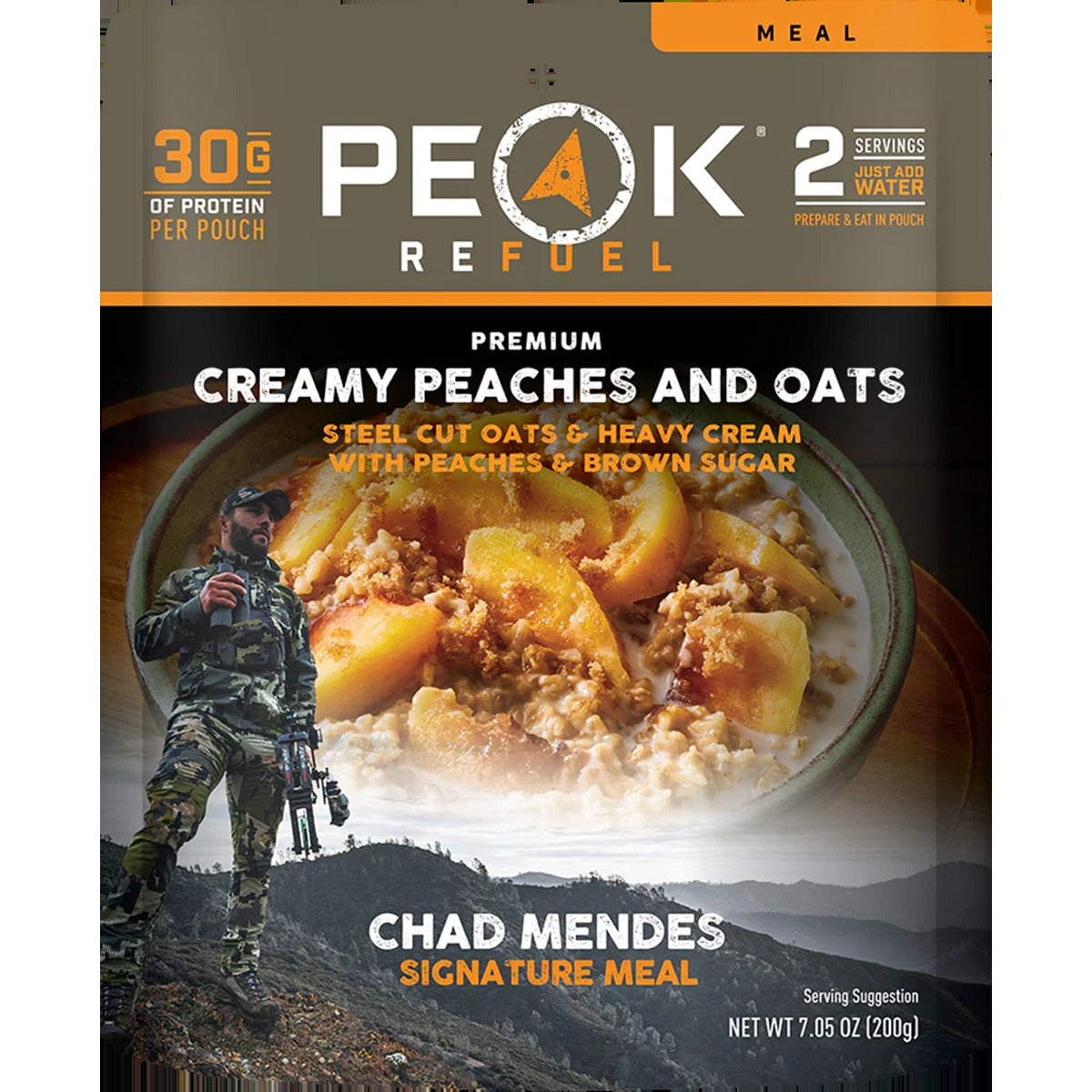 Creamy Peaches and Oats (2 Servings)