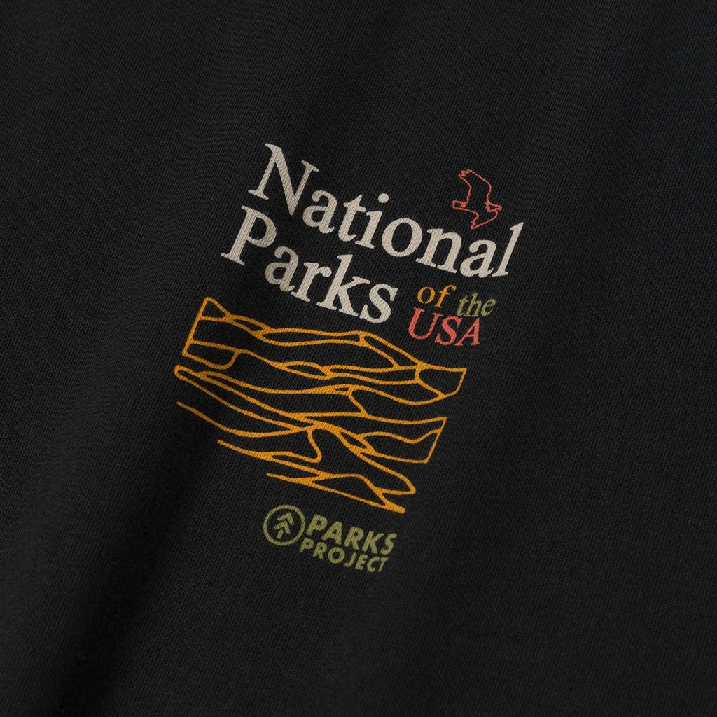 National Park Outline Checklist Tee