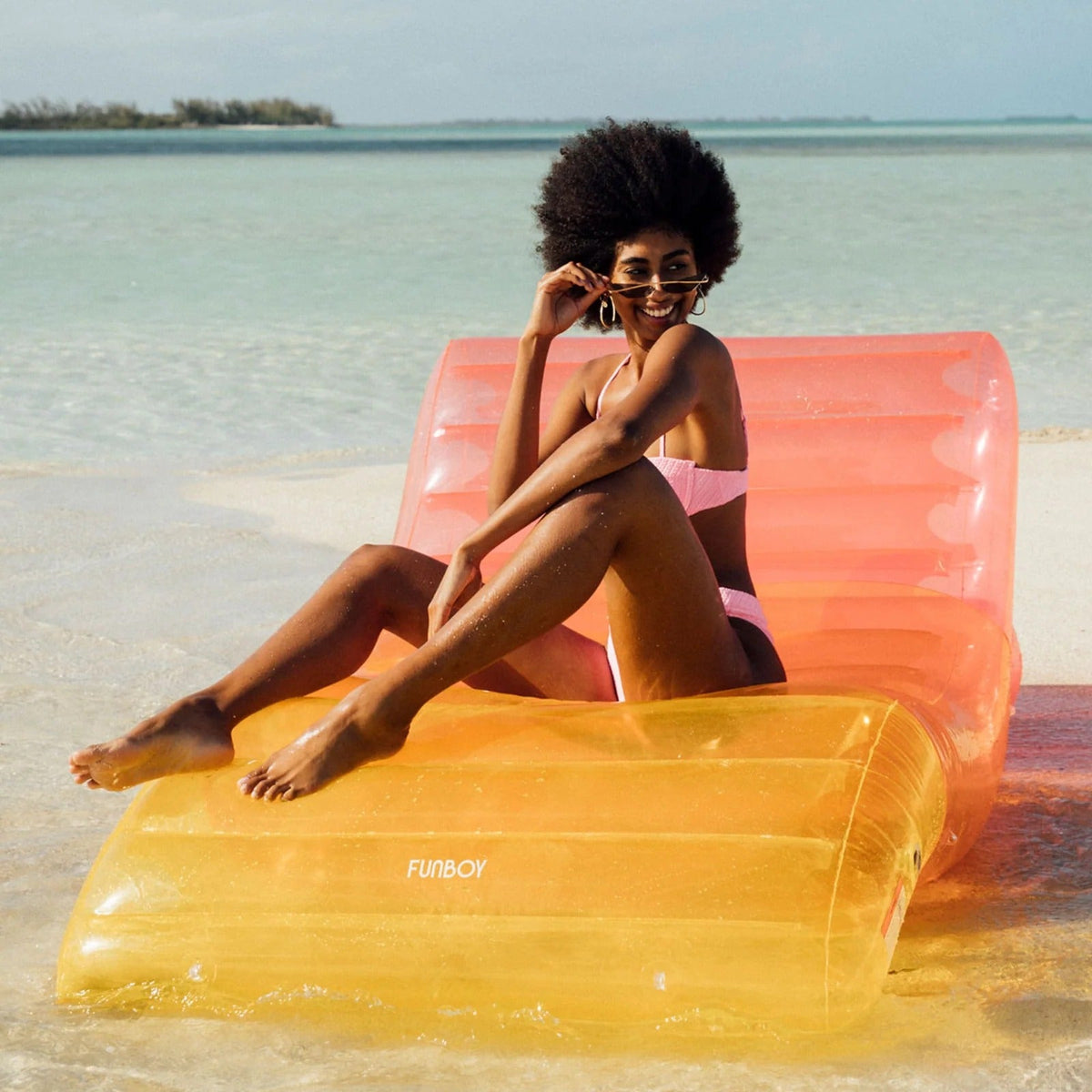 Chaise Lounger Pool Float