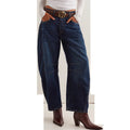 Women's Good Luck Mid Rise Barrel Jeans