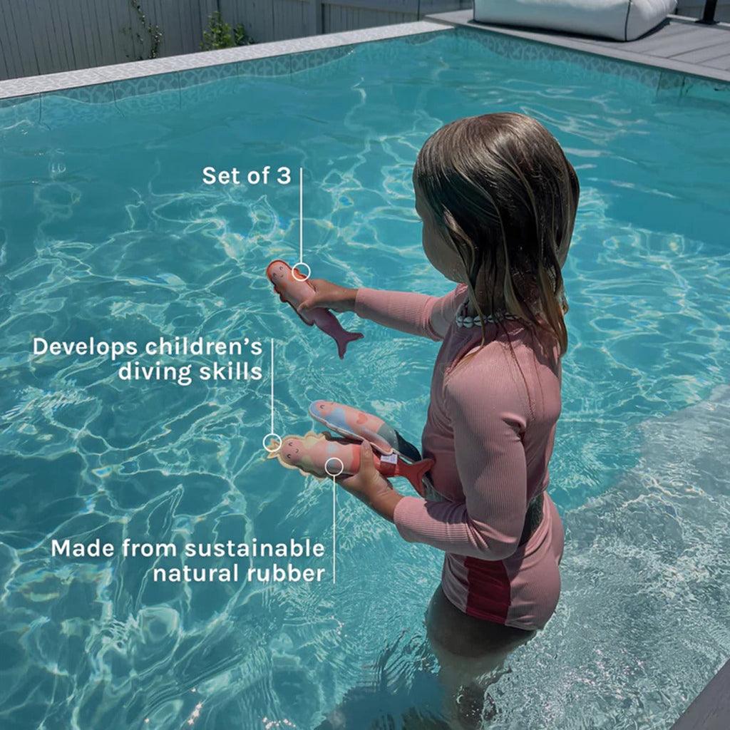 Dive Buddies Melody the Mermaid Set of 3
