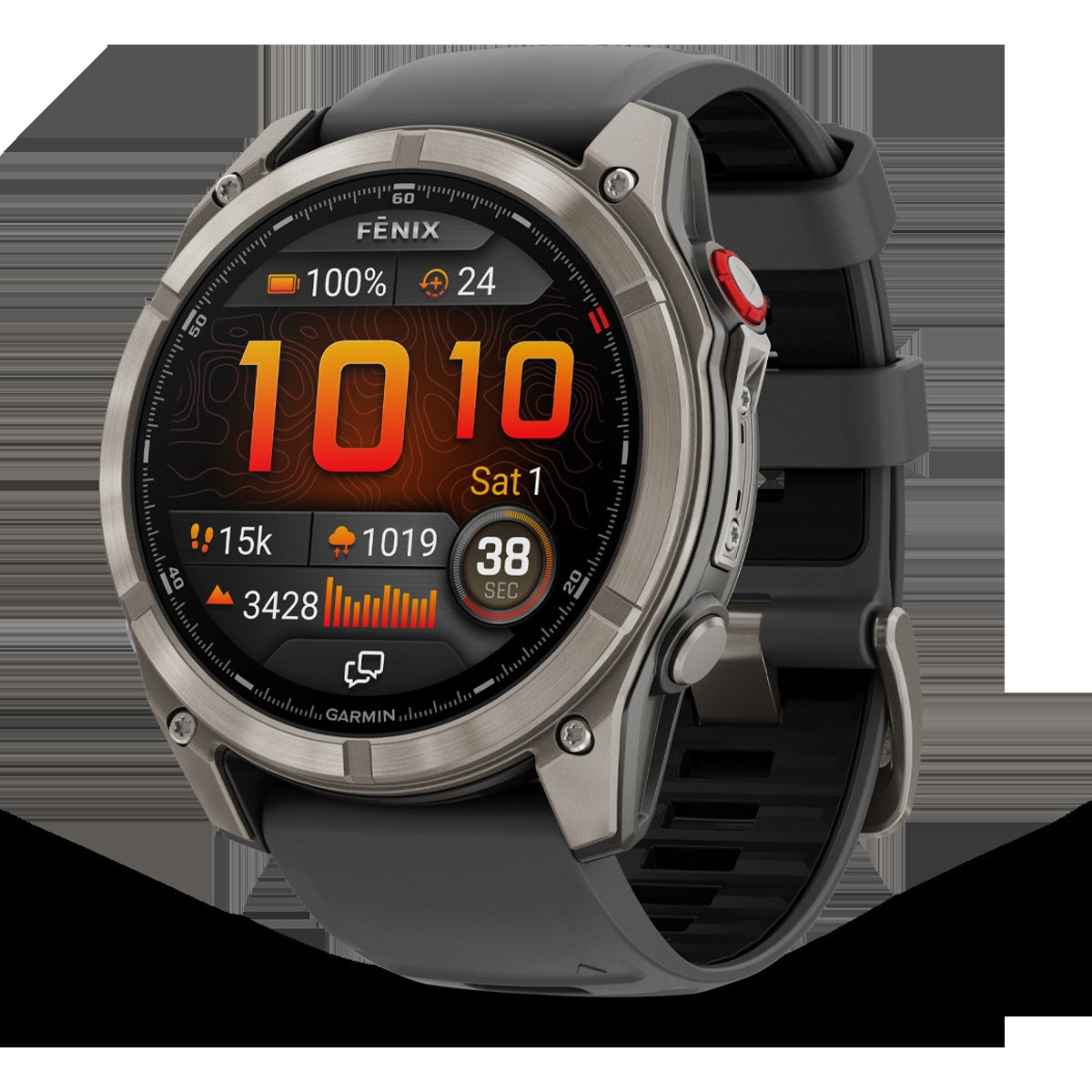 Fenix 8 Pro Sapphire 51mm Titanium w/ Graphite