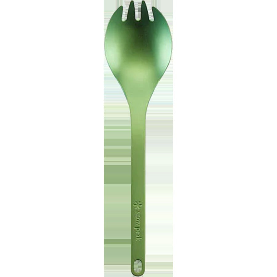 Titanium Spork Anodized