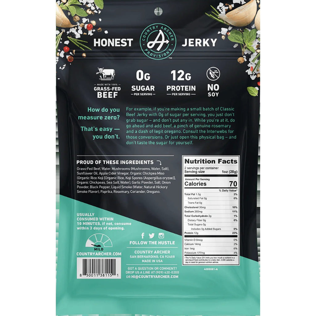 Zero Sugar Beef Jerky