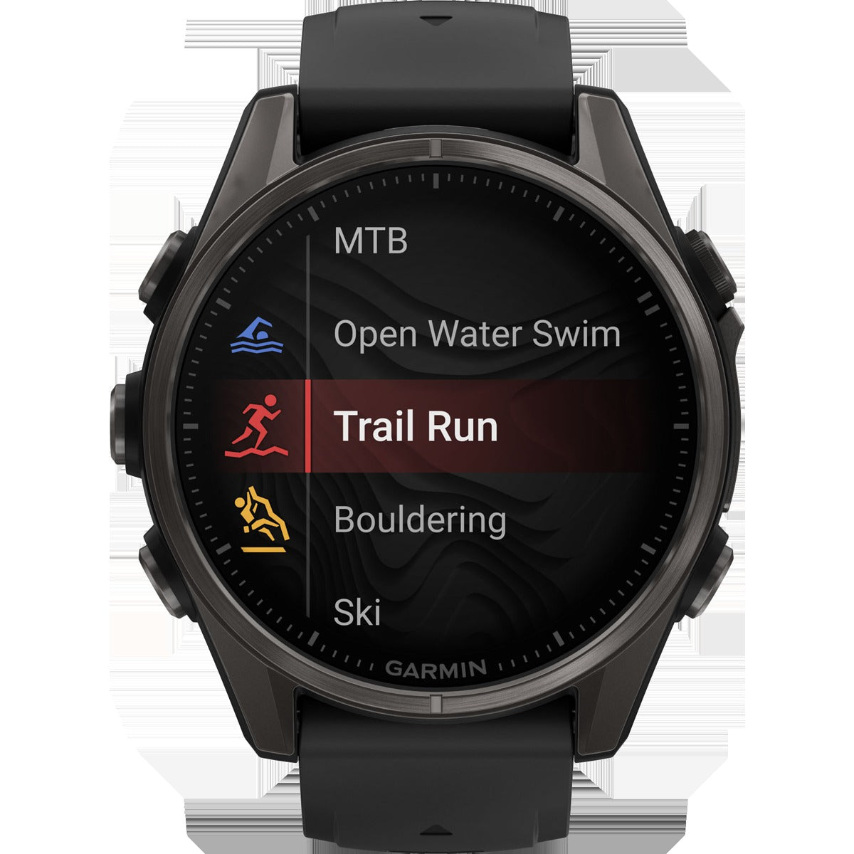 Fenix 8 Sapphire 43mm - Carbon Gray
