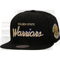 Warriors Cream Script Snapback