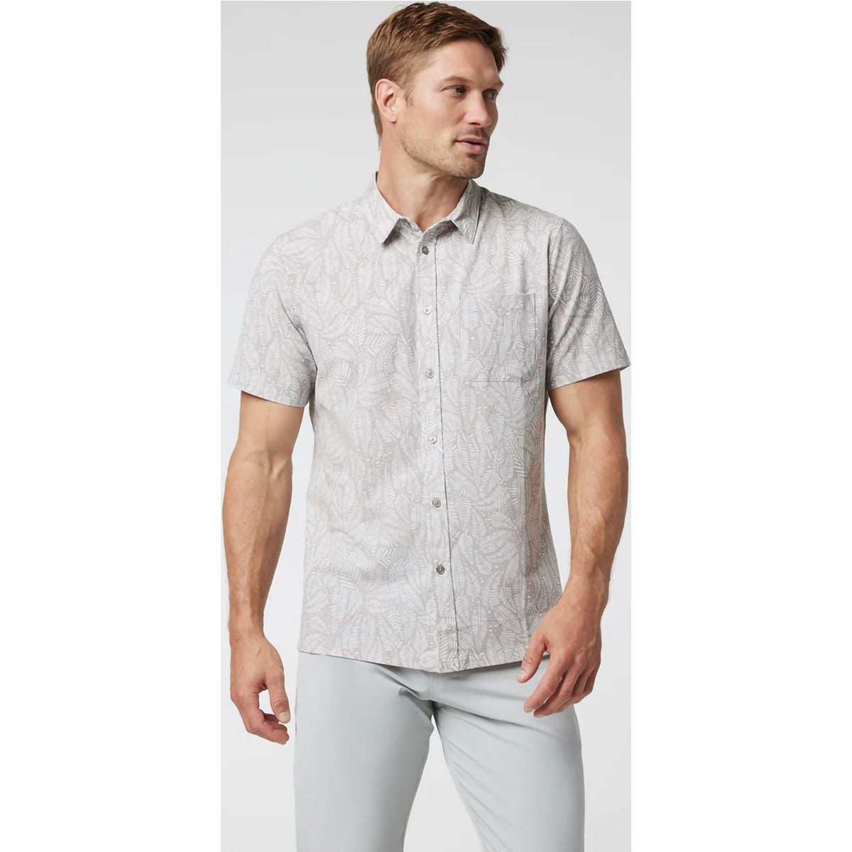 Men's Bridge Short Sleeve Button Down