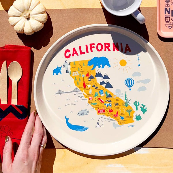 California Round Tray