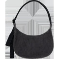 Medium Denim Crescent Bag