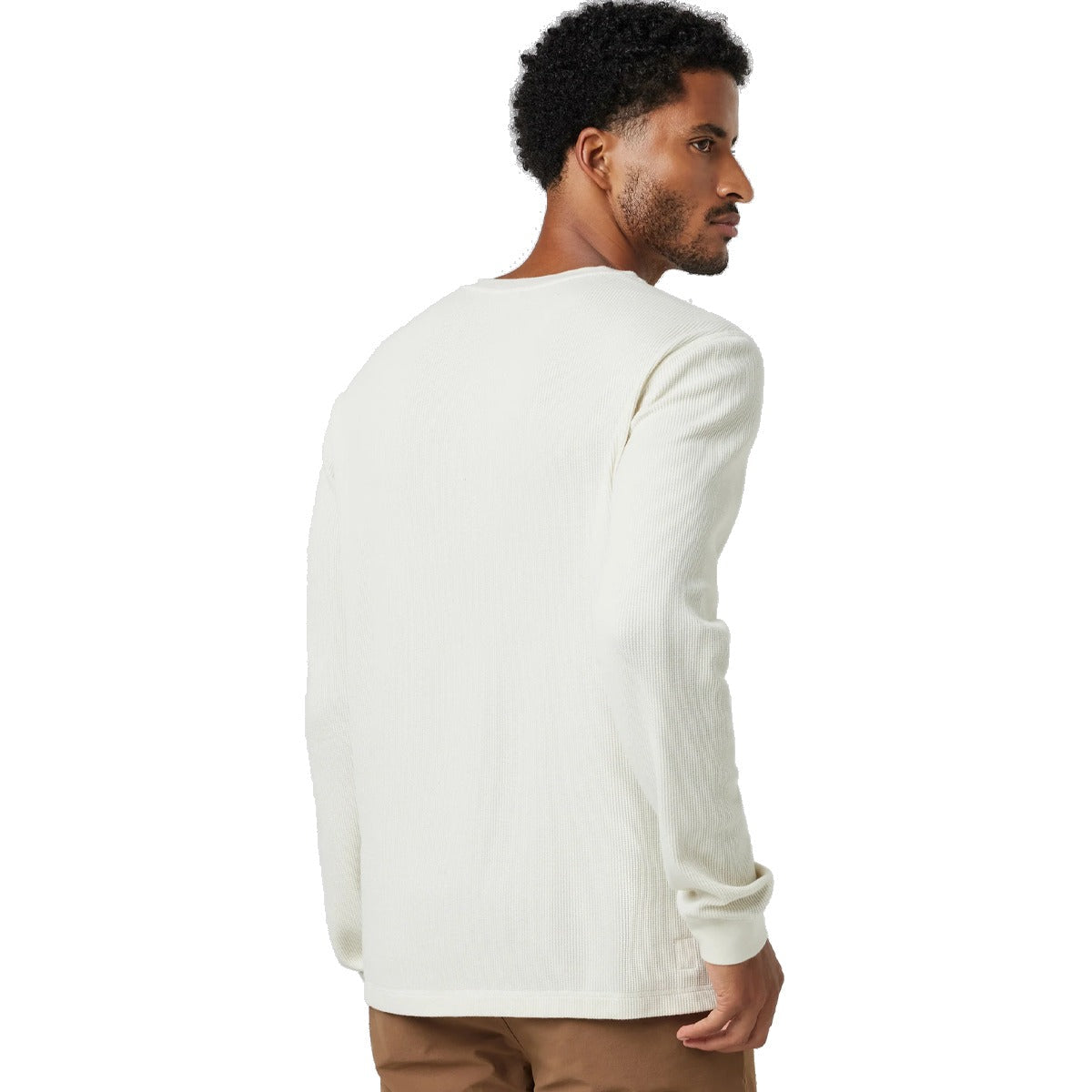 Men's Waffle Henley