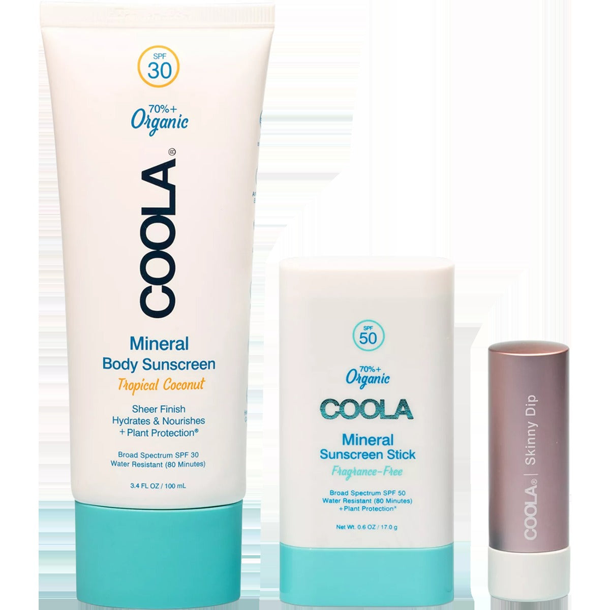 Mineral Org Suncare Travel Set 3 PC