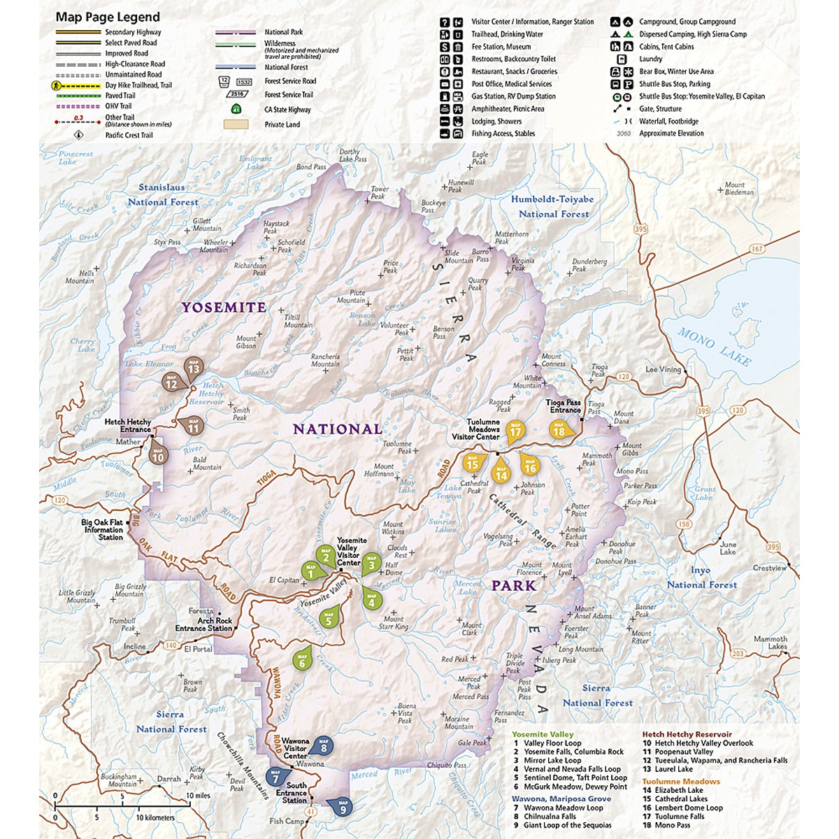Yosemite National Park Day Hikes