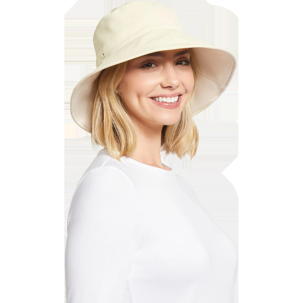 Women's Wide Brim Beach Hat UPF 50+