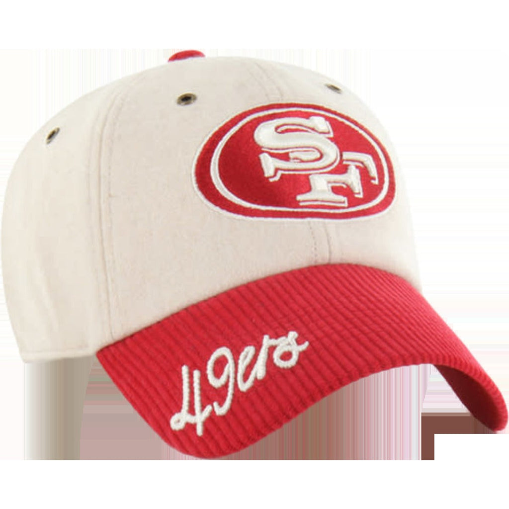 Women's 49ers Rope Script Two Tone 47 Clean Up