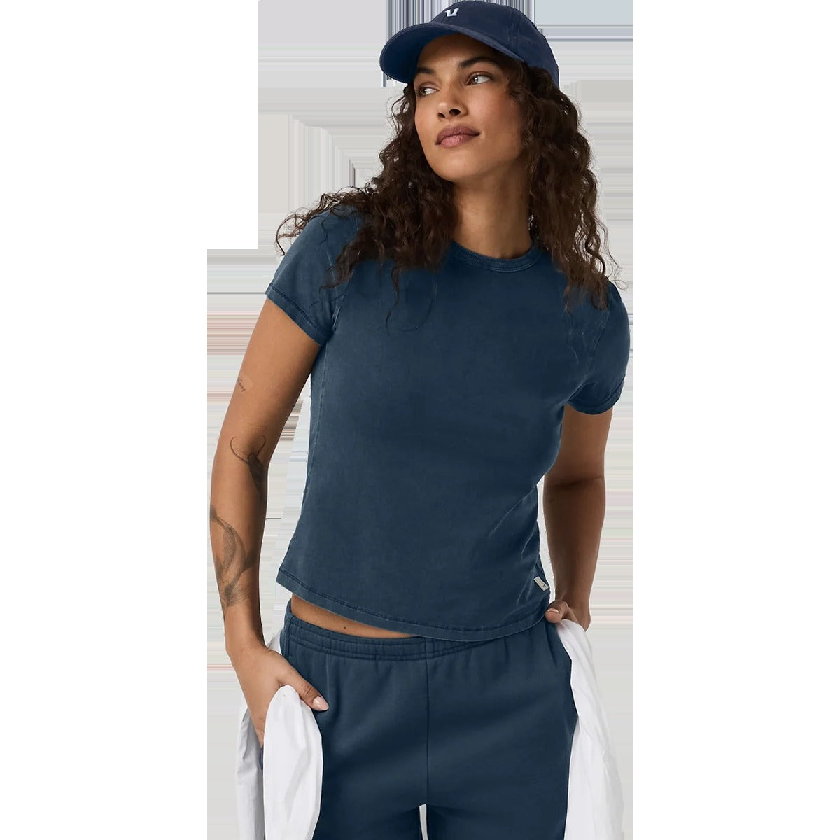 Women's Feather Classic Tee - Garment Dye