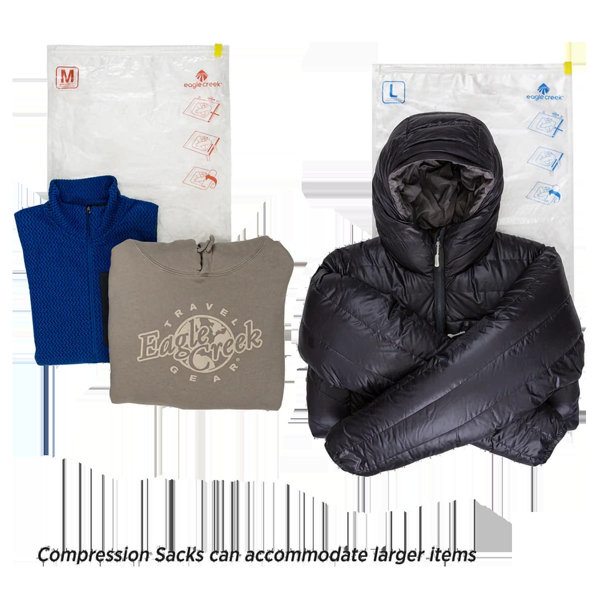 Pack-It Compression Sac Set M/L