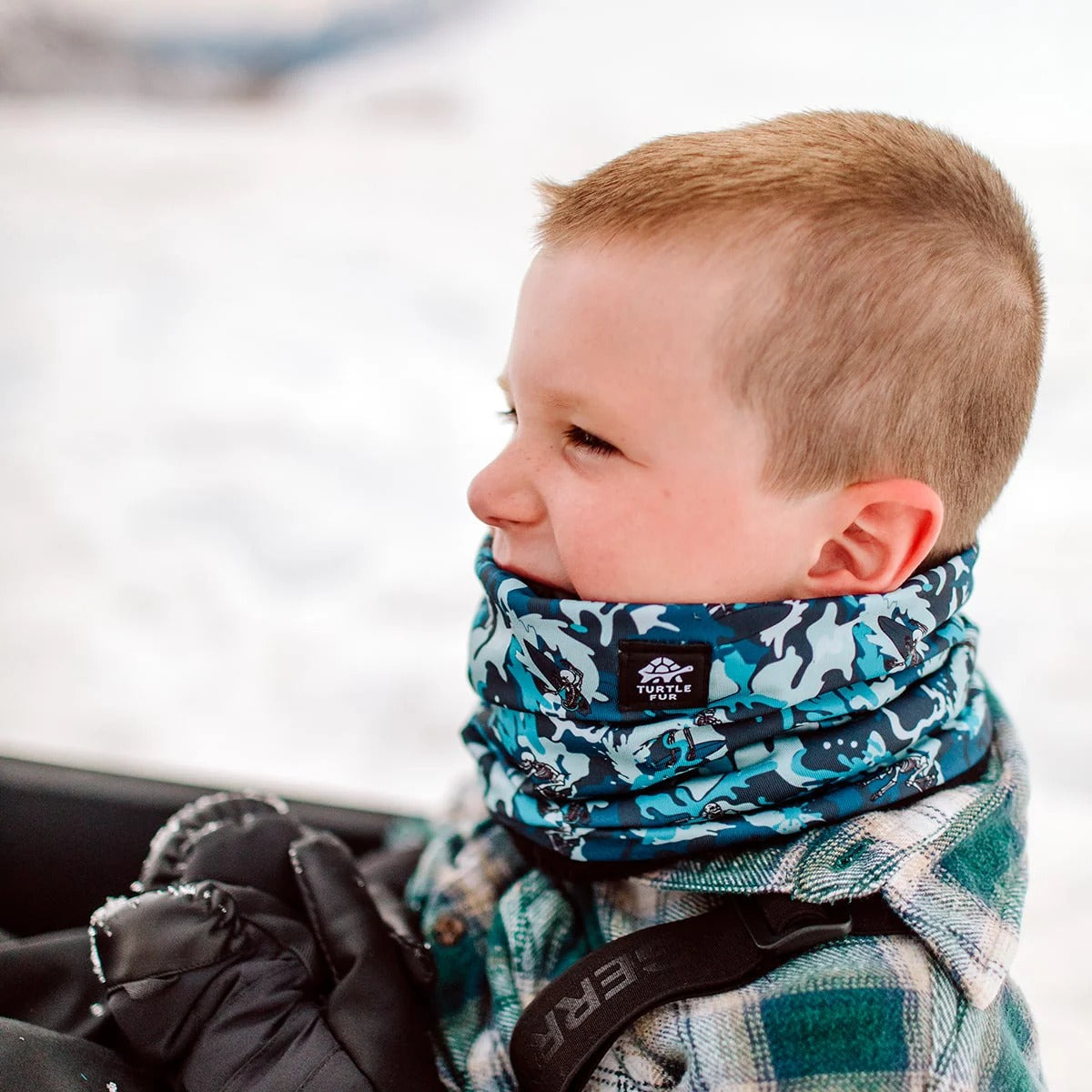 Youth Comfort Shell Plush Neck Warmer