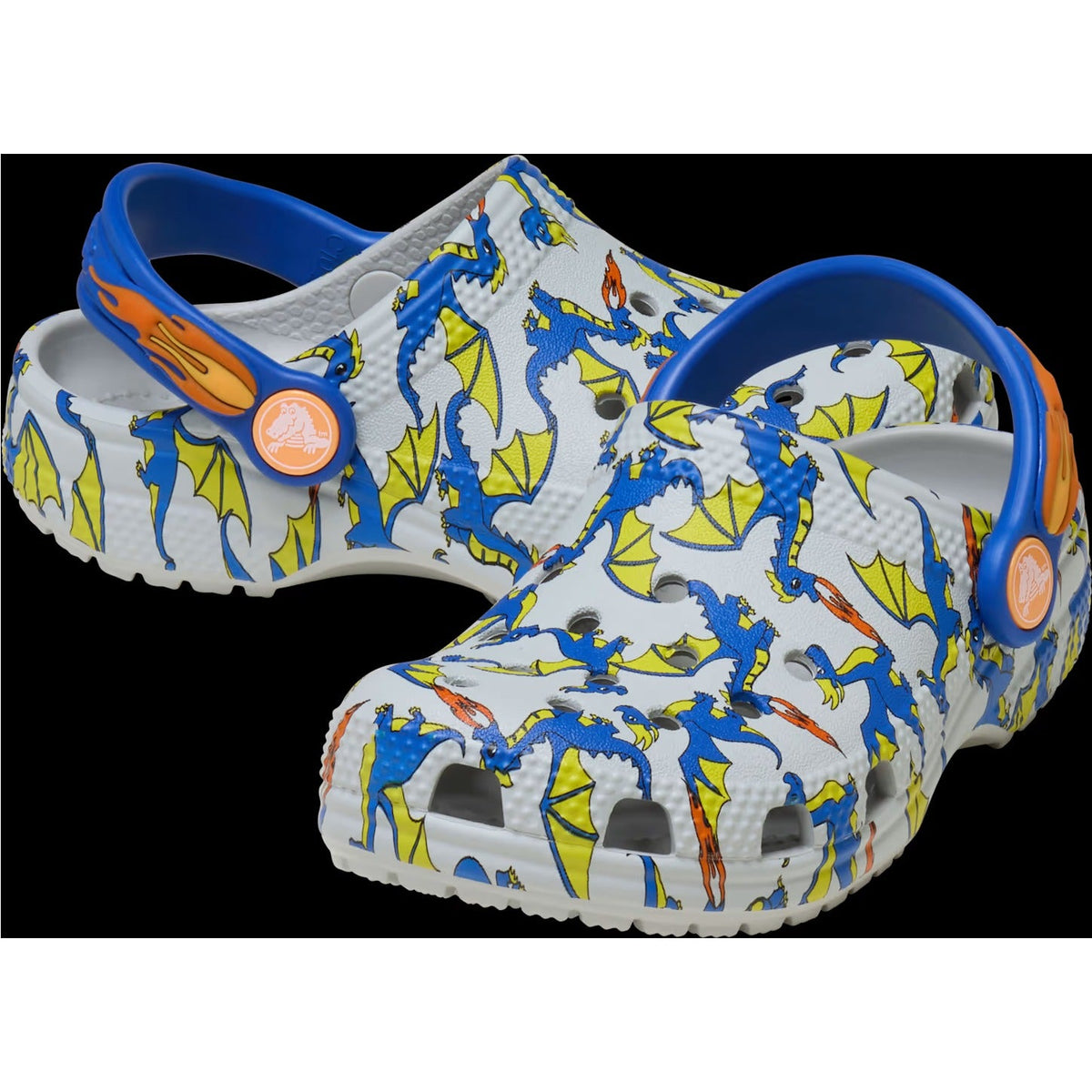 Youth Classic Dragon Graphic Clog Toddler