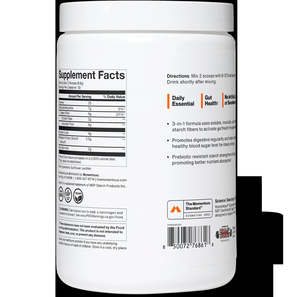 Fiber + (30 Servings)