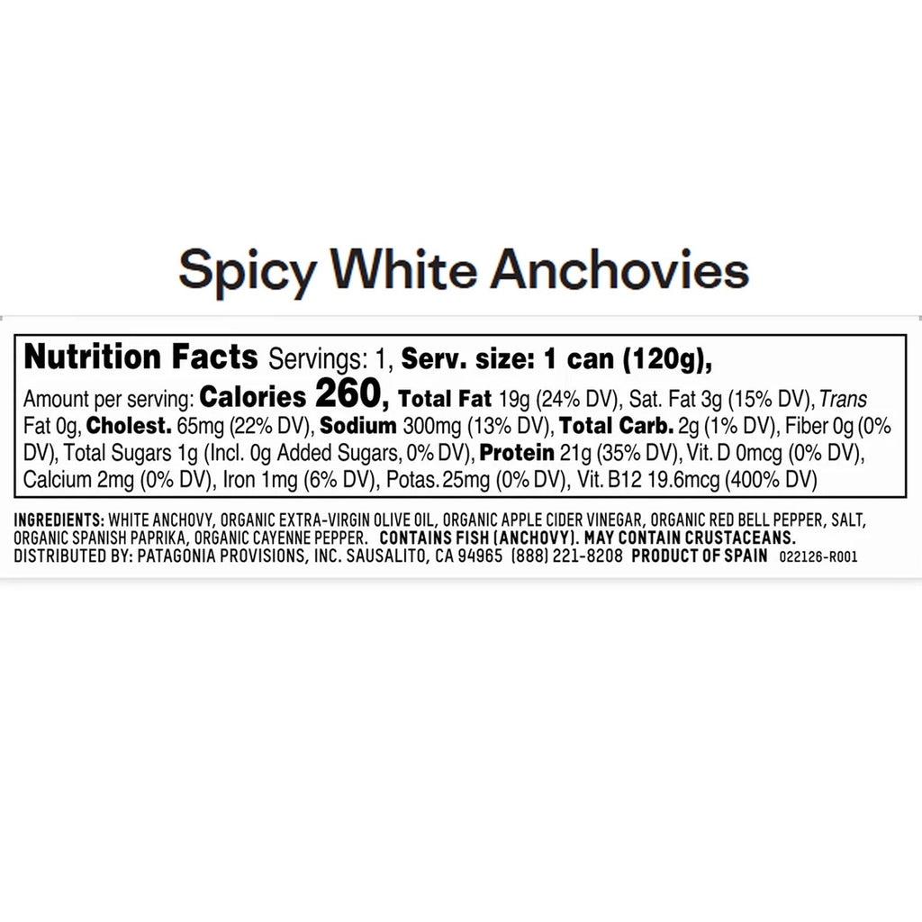 White Anchovies