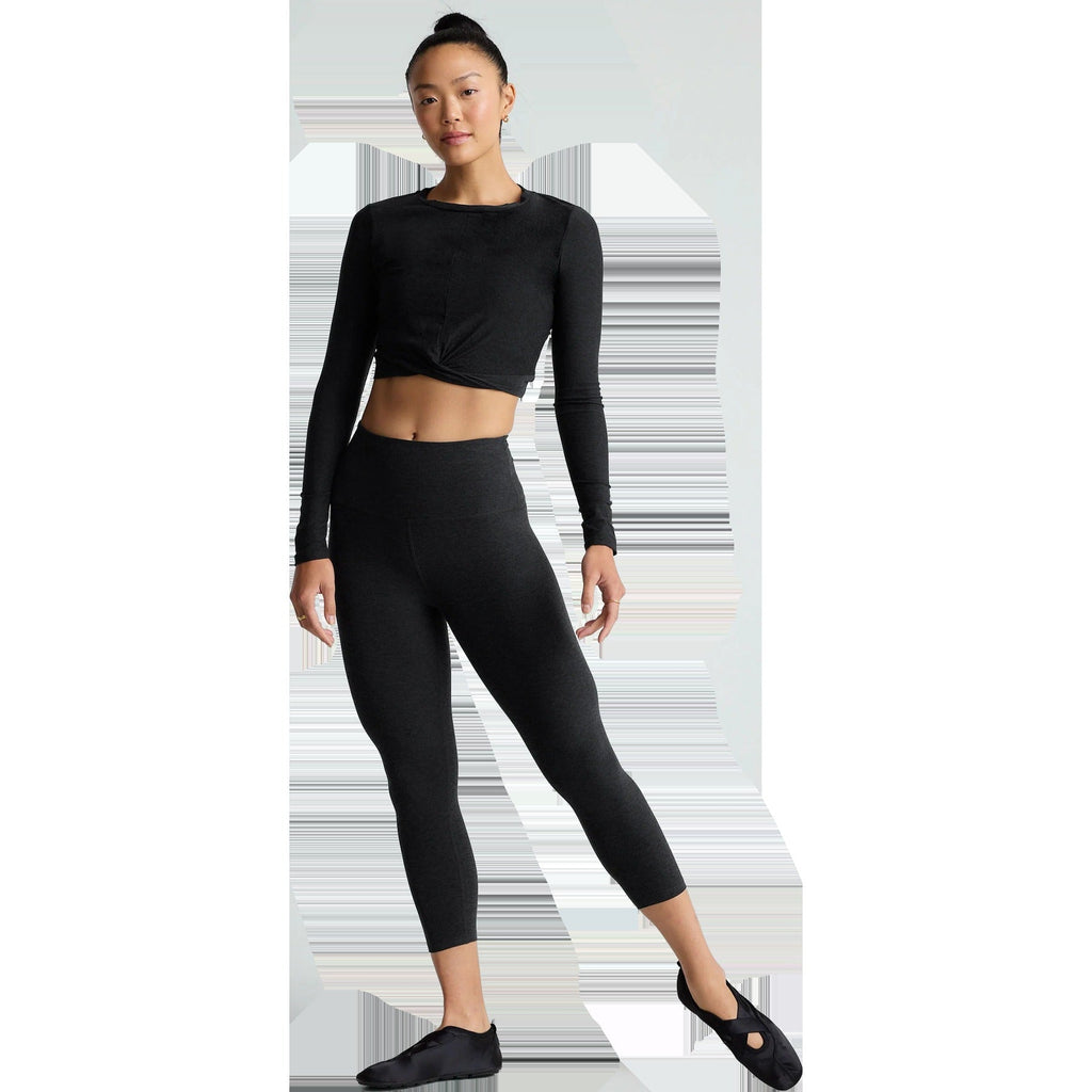 Women's Featherweight Cropped Long Sleeve Pullover