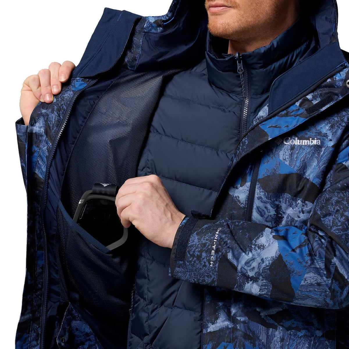 Men's Whirlibird V Printed Interchange Jacket