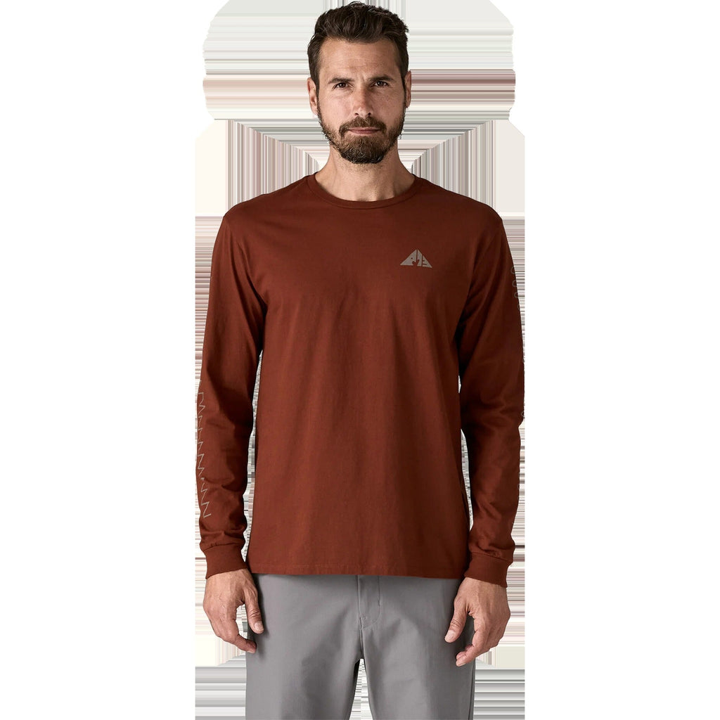 Men's Long Sleeve Driftways Organic T-Shirt