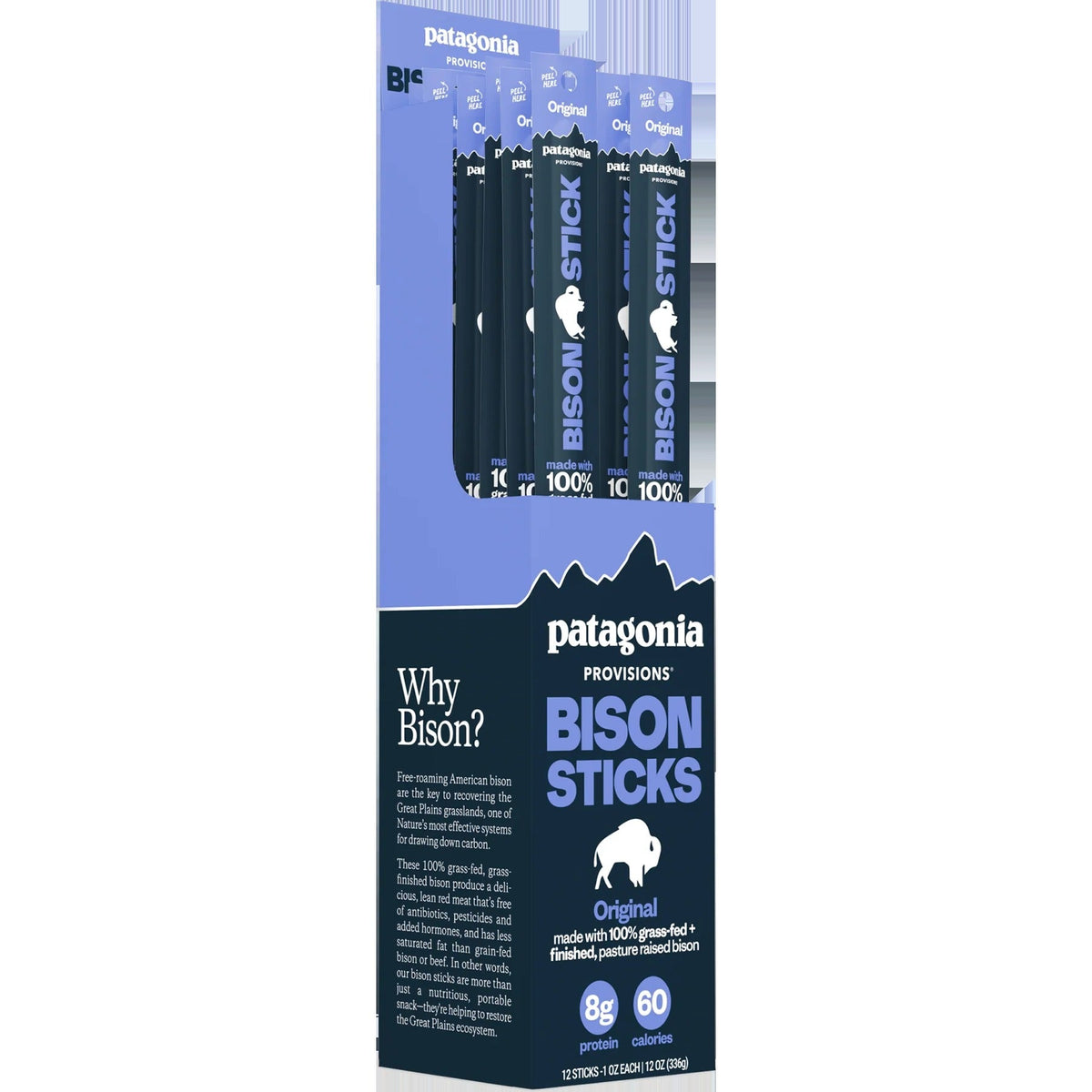 Pasture Raised Bison Sticks