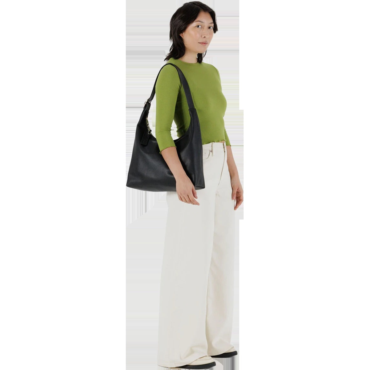 Recycled Leather Shoulder Bag