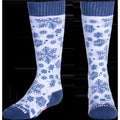 Youth Fiesta Snowfall Mid Volume Sock