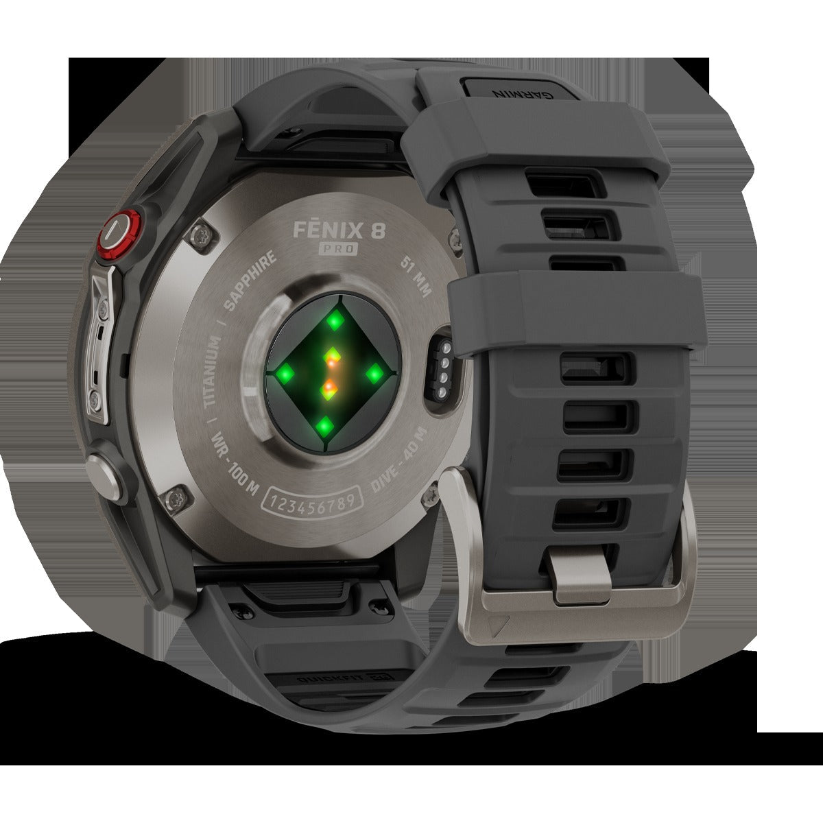Fenix 8 Pro Sapphire 51mm Titanium w/ Graphite