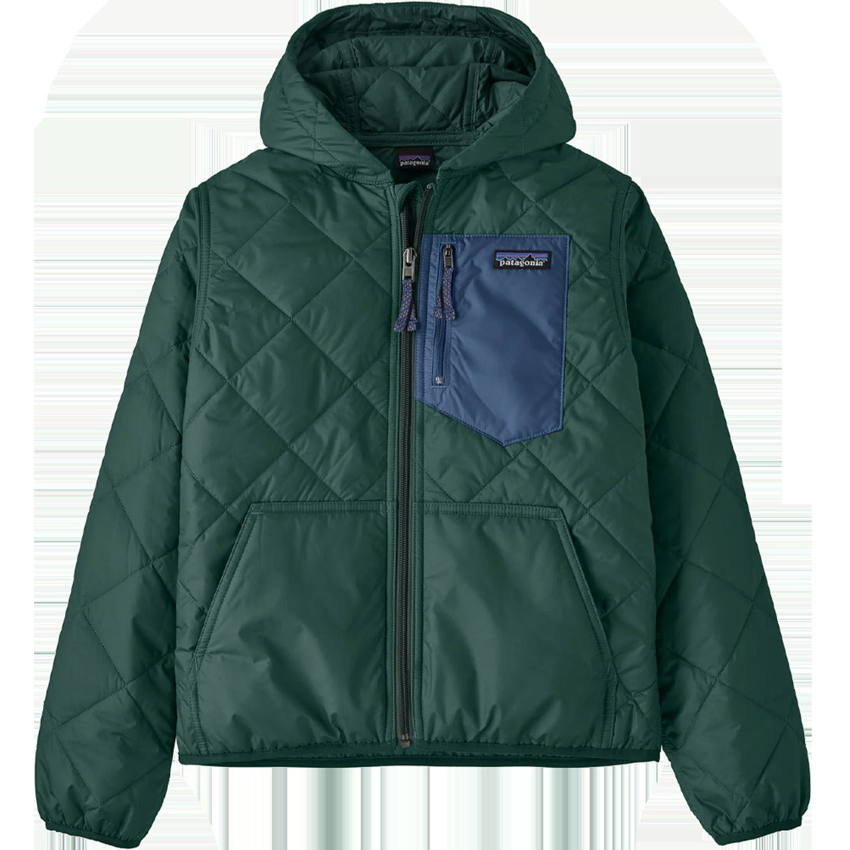 Youth Diamond Quilted Hoody